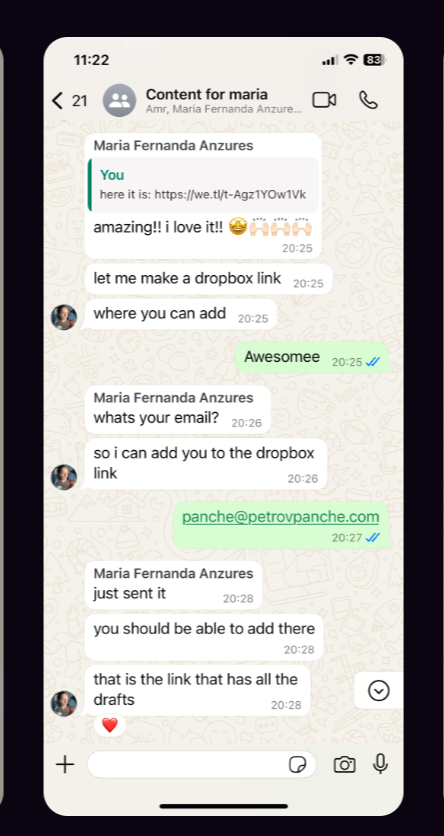 Client review